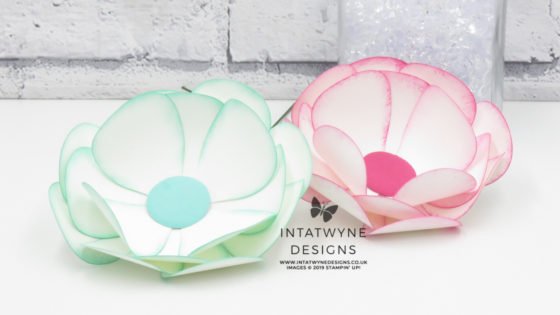 Intatwyne Designs - Independent Stampin' Up! UK Demonstrator - Hot Air Balloon Punch Flowers Tutorial. All Supplies available on my blog