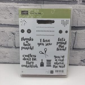 Love you sew stamp (New)
