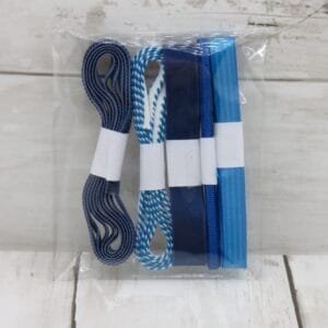 Navy Ribbon Pack -5m