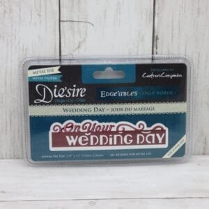 Wedding Day - Edge'ables dies