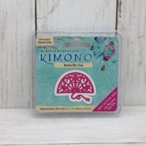 Kimono - Butterfly Fan - Dies