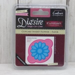 cupcake insert - flower - dies