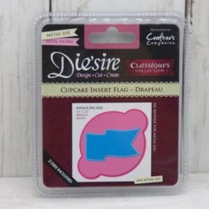cupcake insert - flag - Die'sire dies
