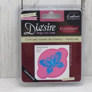 cupcake insert - butterfly - die'sire dies
