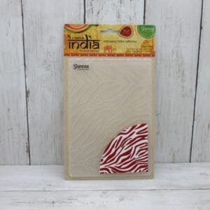 tiger print-embossing folder