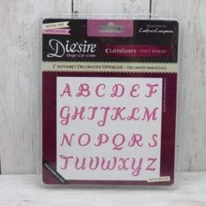 1" Alphabet Decorative Uppercase - Dies