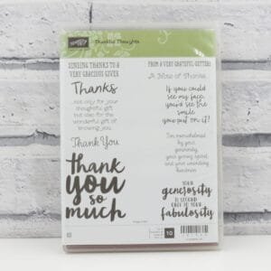 Thankful Thoughts Stamp