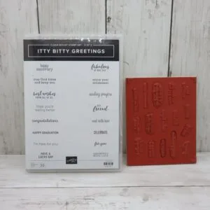 itty bitty greetings - 2 part set